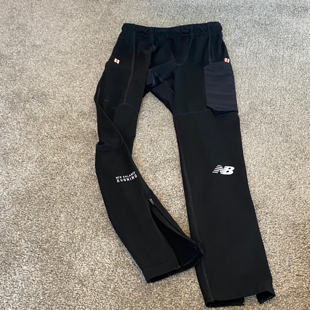 New Balance Mens  Black Leggings